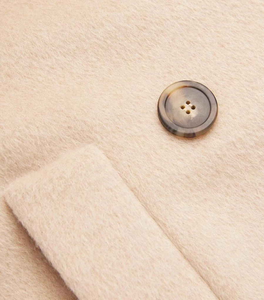 Weekend Max Mara Wool-Blend Double-Breasted Coat 5