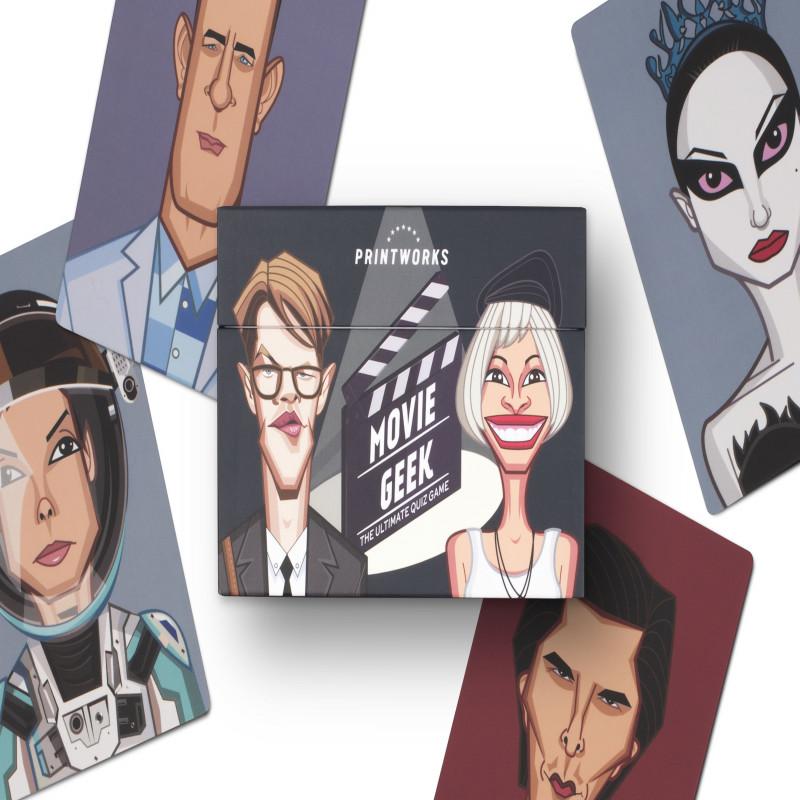 PRINTWORKS Movie geek the ultimate quiz game