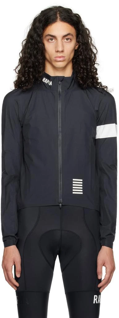 Rapha Navy Pro Team Rain Jacket 1