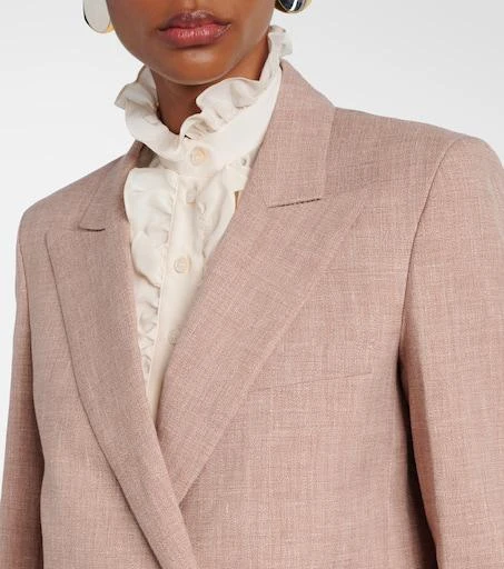 BLAZÉ MILANO Spray linen and wool blazer 4
