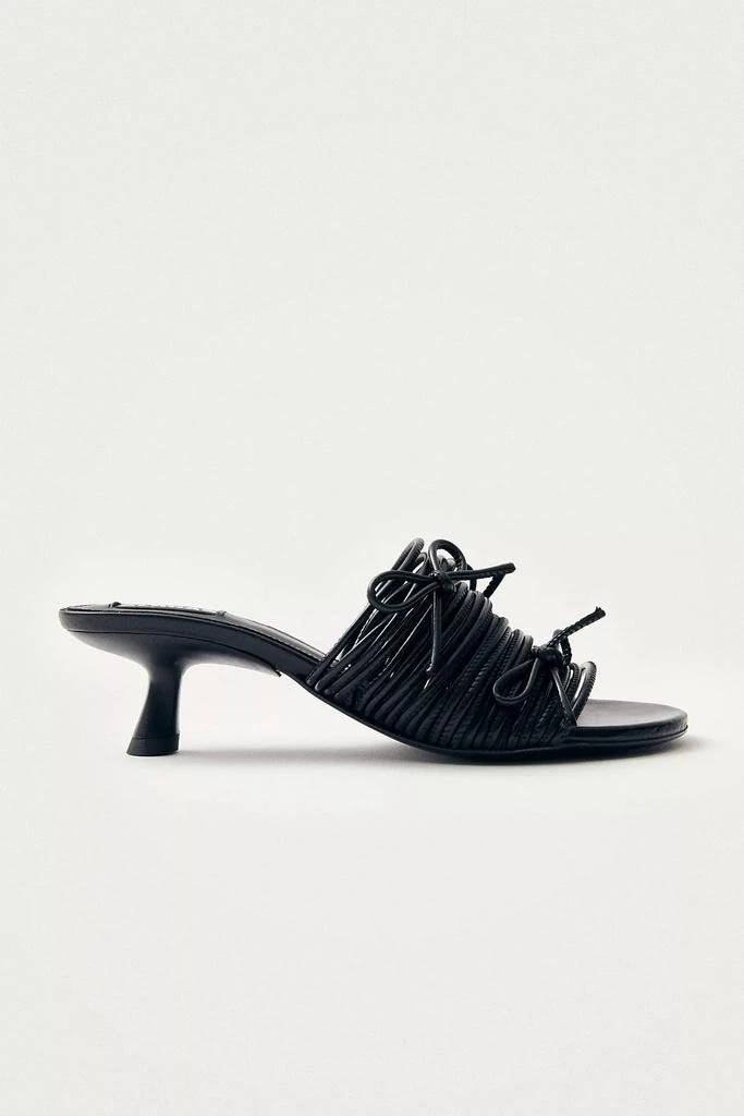 ALOHAS ALOHAS Viva Leather Bow Mule Heel 1