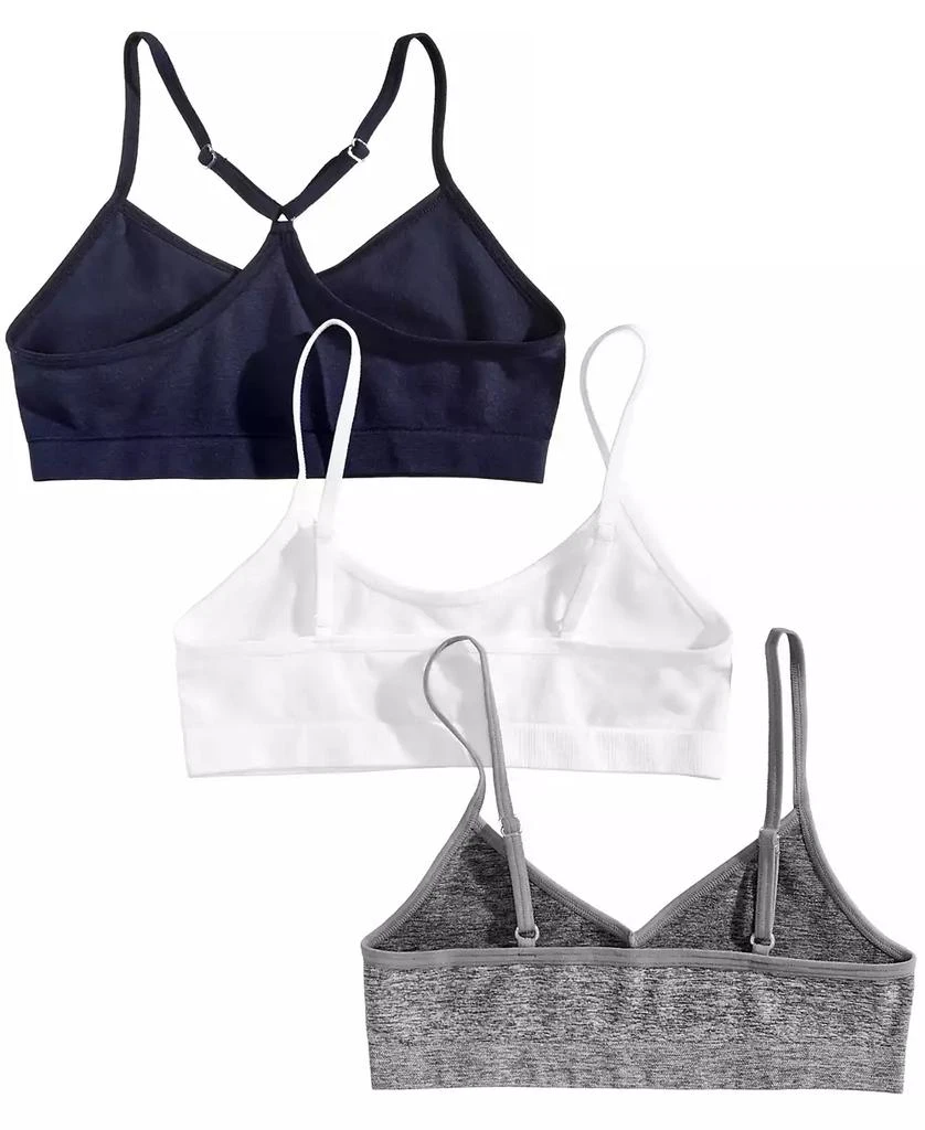 Maidenform 3-Pk. Seamless Crop Bras, Little & Big Girls 2