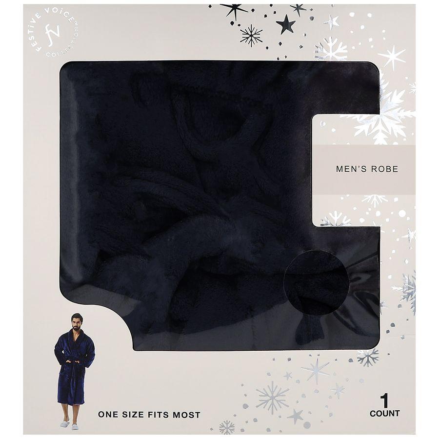 Festive Voice Men's Robe One Size Fits Most