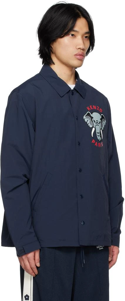 Kenzo Navy Kenzo Paris Elephant Coach Jacket 2