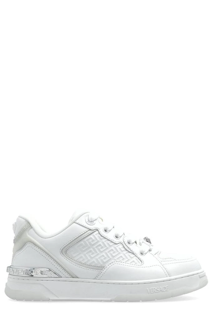 Versace Versace Logo Detailed Lace Up Sneakers 1