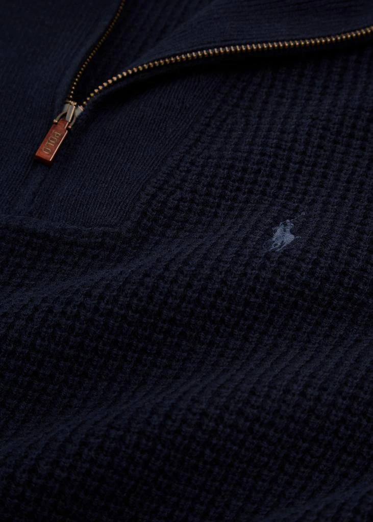 Ralph Lauren Waffle-knit wool-blend jumper  5