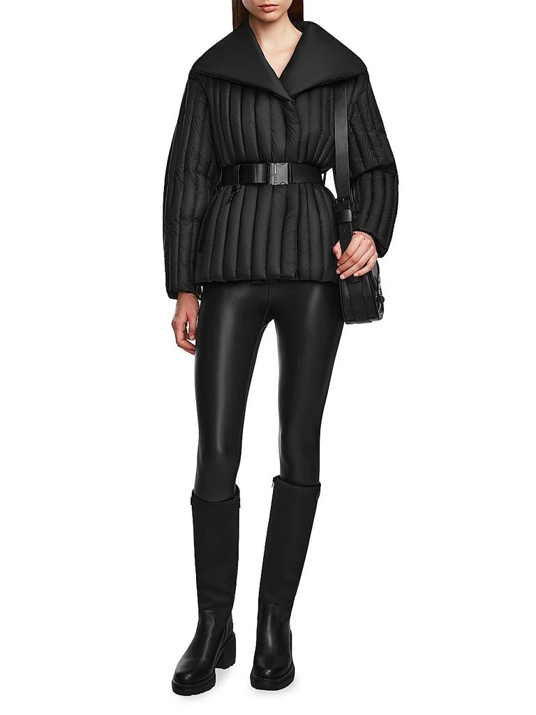 RUDSAK Ines T Quilted Down Shawl-Collar Jacket 2