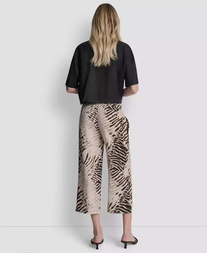DKNY Women
s Printed Pull-On Pants 5
