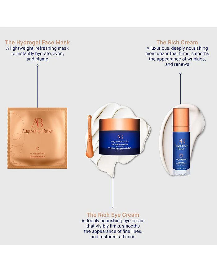 Augustinus Bader The Rich Renewal Trio Skincare Gift Set ($459 value) 4