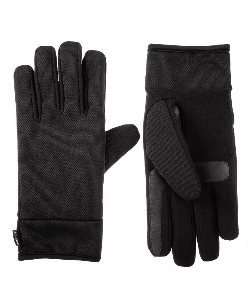 Isotoner Signature Men's Lined Water Repellent Tech Stretch Gloves 2