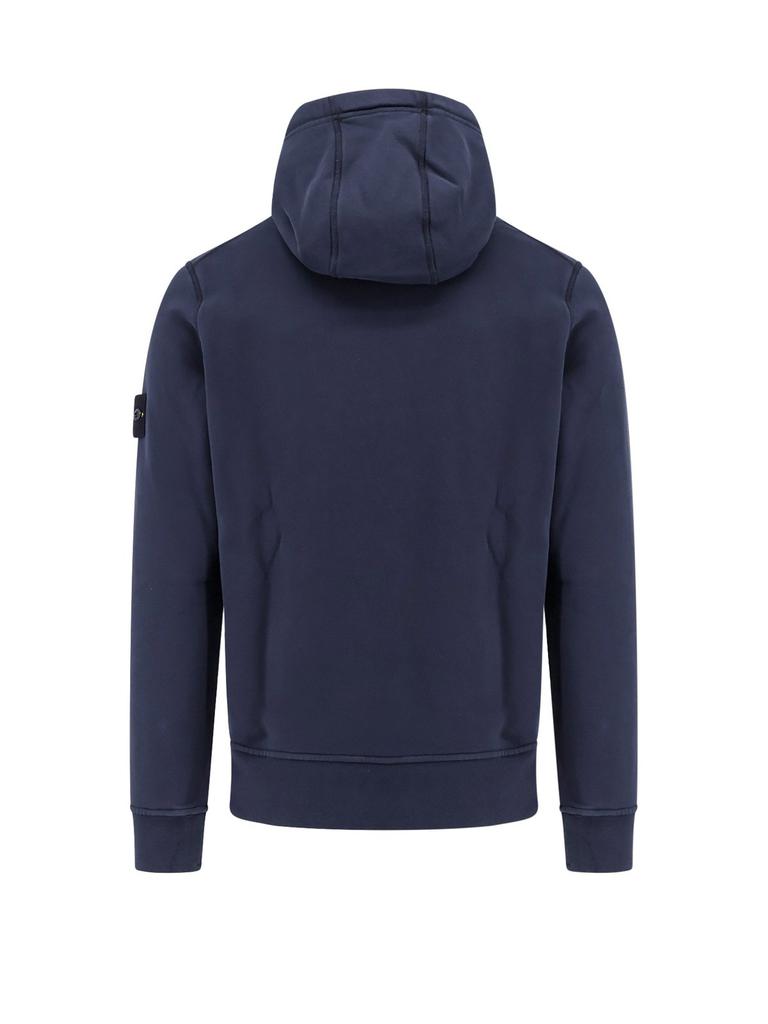 Stone Island Stone Island Compass Patch Drawstring Hoodie