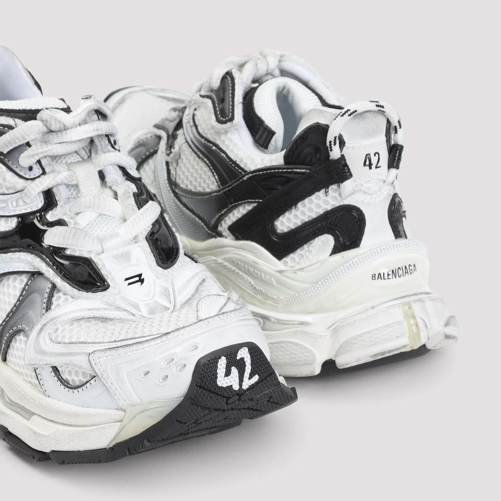 Balenciaga Balenciaga Panelled Lace-Up Sneakers 4