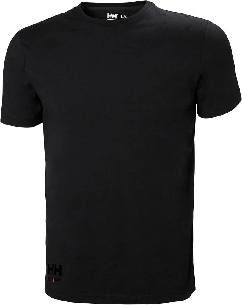 Helly Hansen Helly-Hansen Workwear Kensington Short Sleeve T-Shirts for Men Made from Light Breathable 92% Cotton Blend for High Mobility
