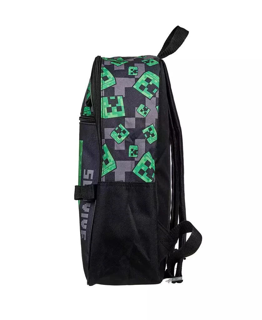 Minecraft Boy's 5 PC Backpack Set 6