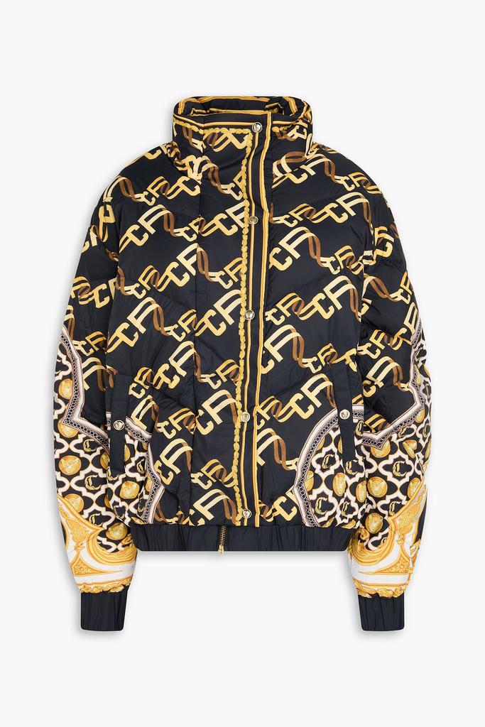 Camilla Printed quilted shell down jacket