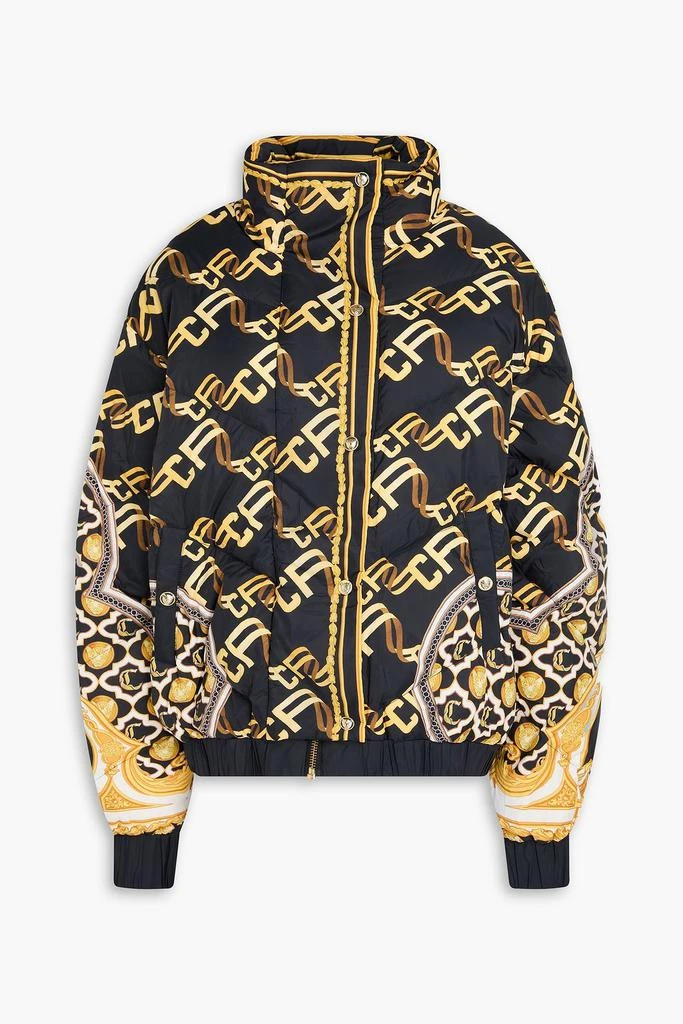 Camilla Printed quilted shell down jacket 1