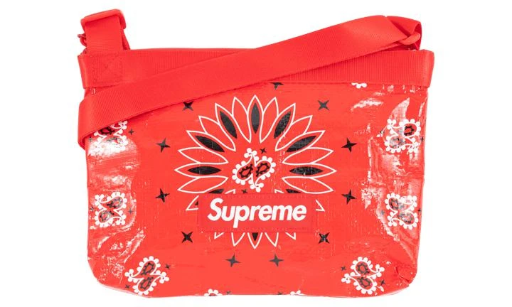 Supreme Supreme Bandana Tarp Side Bag 1