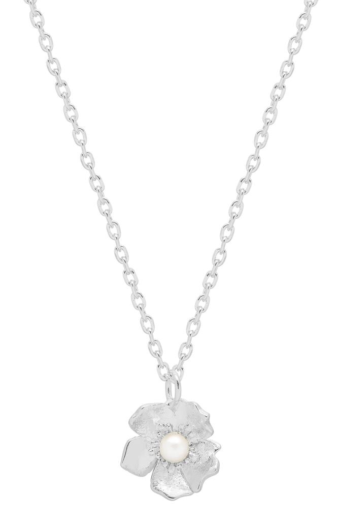 ESTELLA BARTLETT Imitation Pearl Buttercup Pendant Necklace
