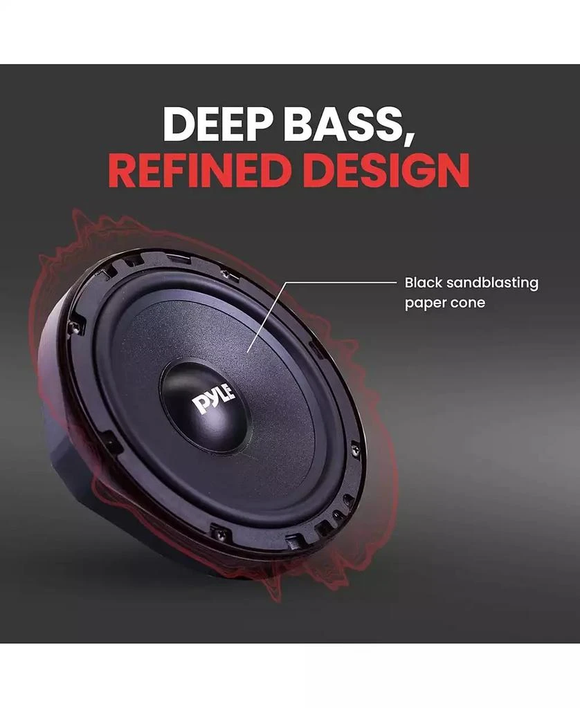 Pyle Two-Way Coaxial Speaker Systems, 6.5

 for 2006-Up HONDA 
ACURA, 300 Watts, 4 Ohm Impedance (Pair) 5