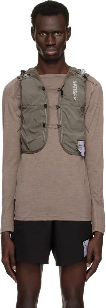 Satisfy Taupe Justice Cordura 5L Hydration Vest 1