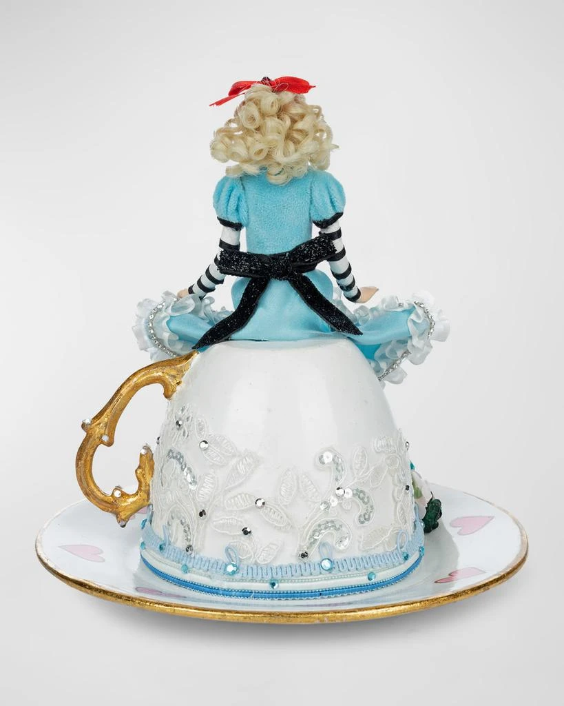Katherine's Collection Alice on Teacup, Pastel 3
