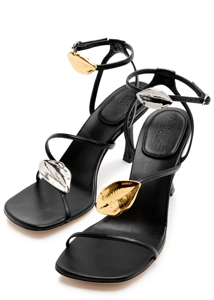 A.W.A.K.E MODE Beta Kiss 80 leather sandals  3