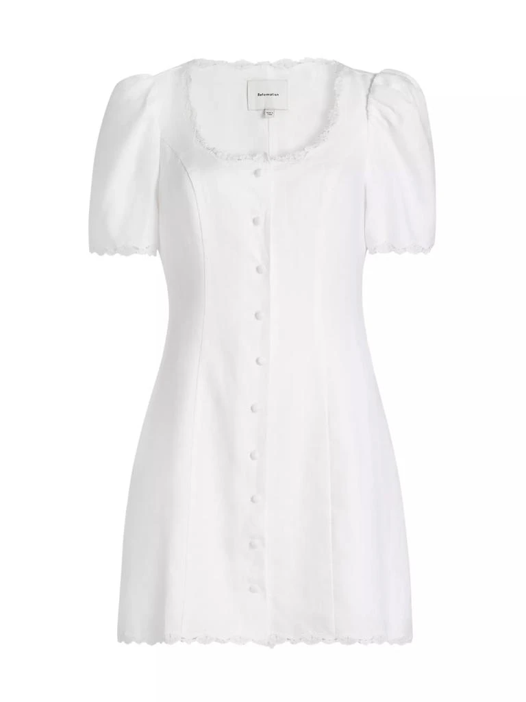 Reformation Anabella Linen Minidress 1