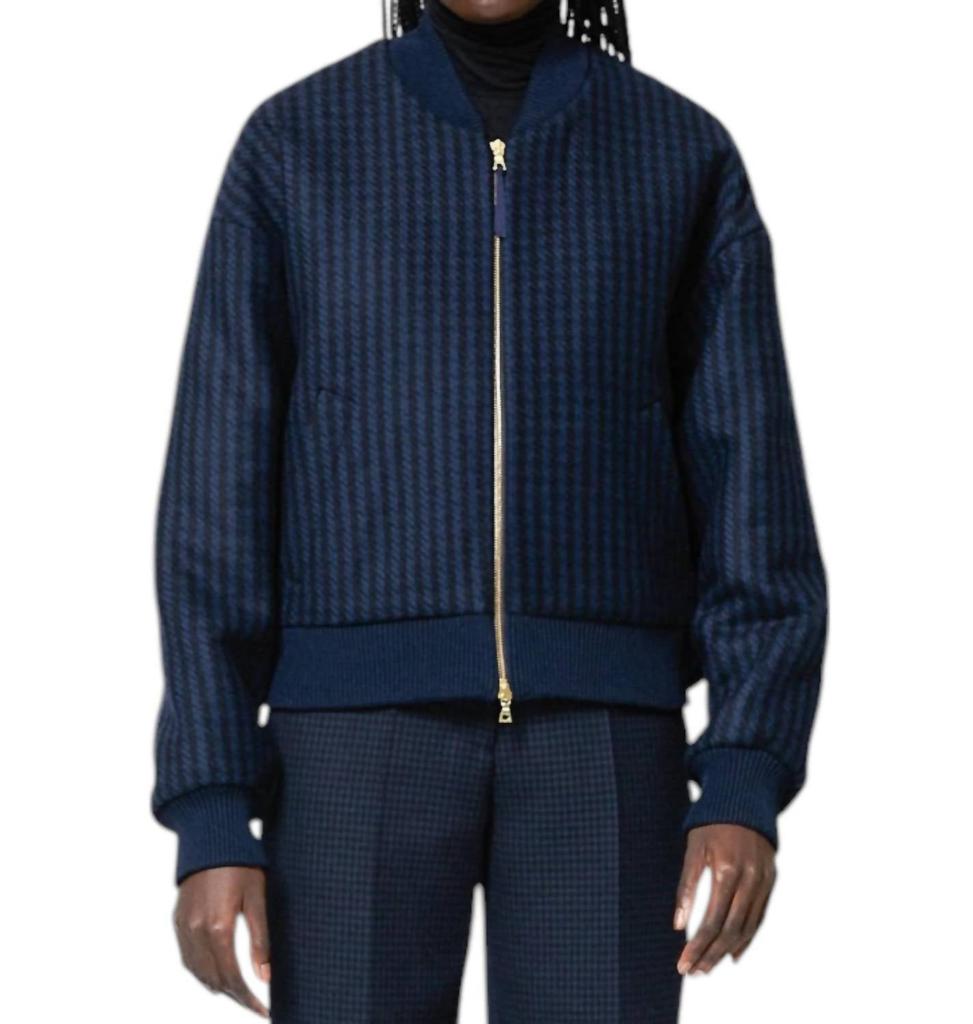 MAISON RABIH KAYROUZ Maison Rabih Kayrouz - Houndstooth Bomber Jacket
