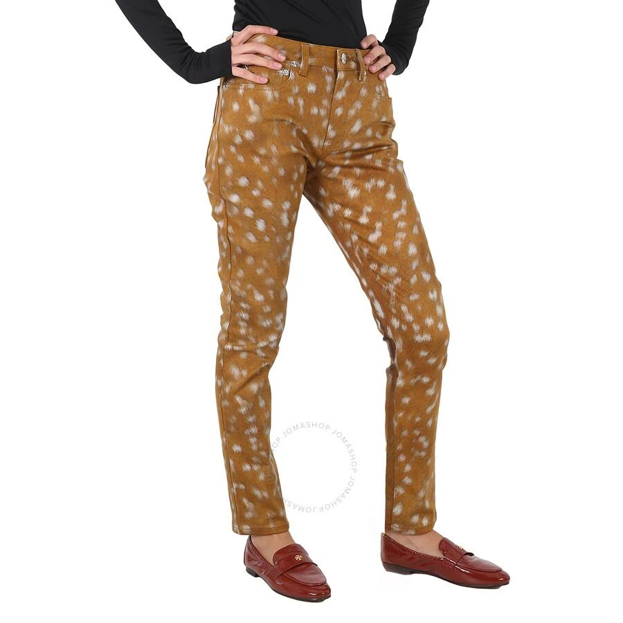 Burberry Ladies Honey Printed Pants 2