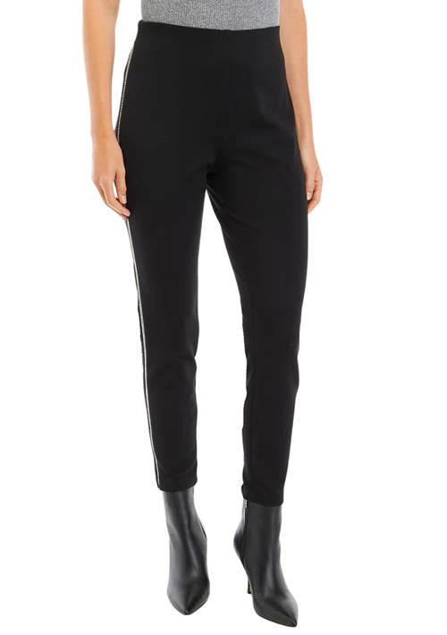 philosophy Embroidered Tux Stripe Ponte Pants 1