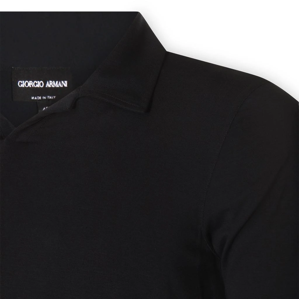 Giorgio Armani Giorgio Armani Stretch Short-Sleeved Jersey Polo Shirt 3