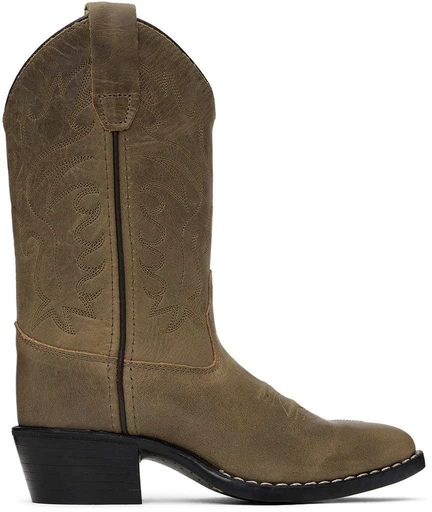 Bootstock Kids Brown Dessert Boots 1