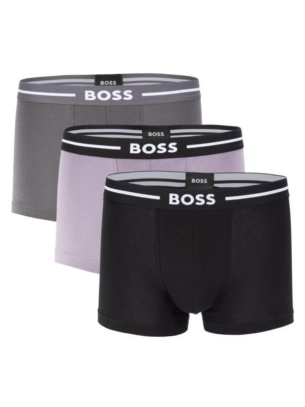 BOSS 3-Pack Logo Boxer Briefs
