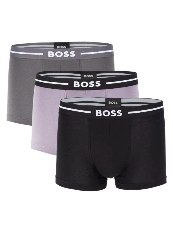 BOSS 3-Pack Logo Boxer Briefs 1