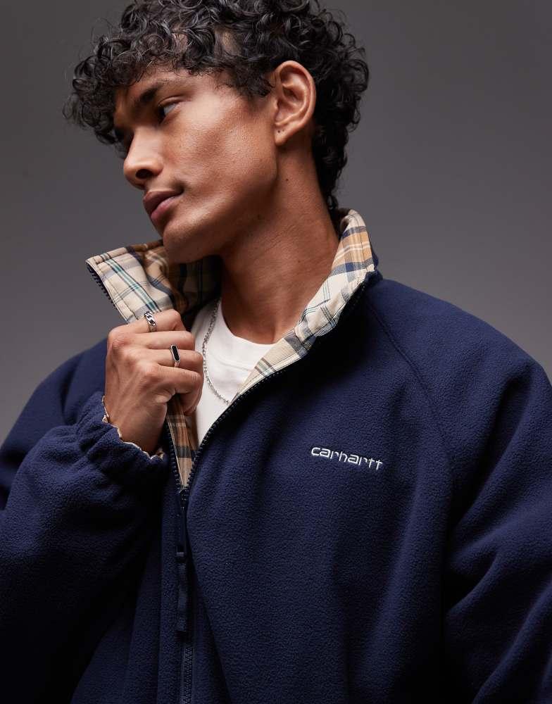 CARHARTT WIP REVERSIBLE PLANER カーハート Carhartt WIP Reversible Planer Jacket - brown (planer check/wall