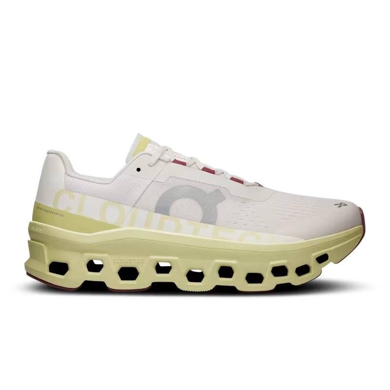 On On Cloudmonster 61.97786 Sneaker Men's US 13 White Athletic Running Shoes TF5533