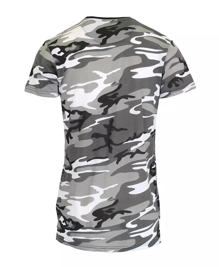 Galaxy By Harvic Men's Camo Printed Short Sleeve Crew Neck T-shirt