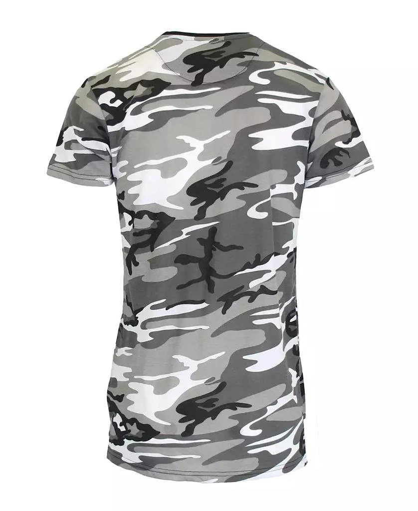 Galaxy By Harvic Men's Camo Printed Short Sleeve Crew Neck T-shirt 2
