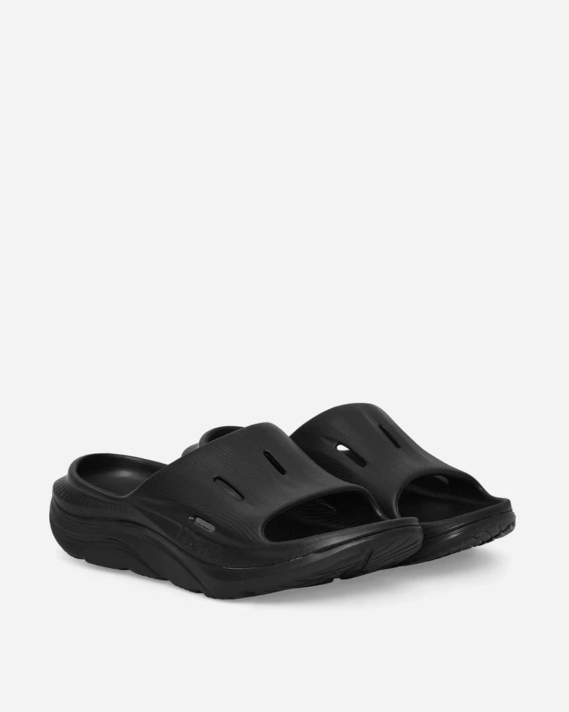 Hoka One One ORA Recovery 3 Slides Black 2