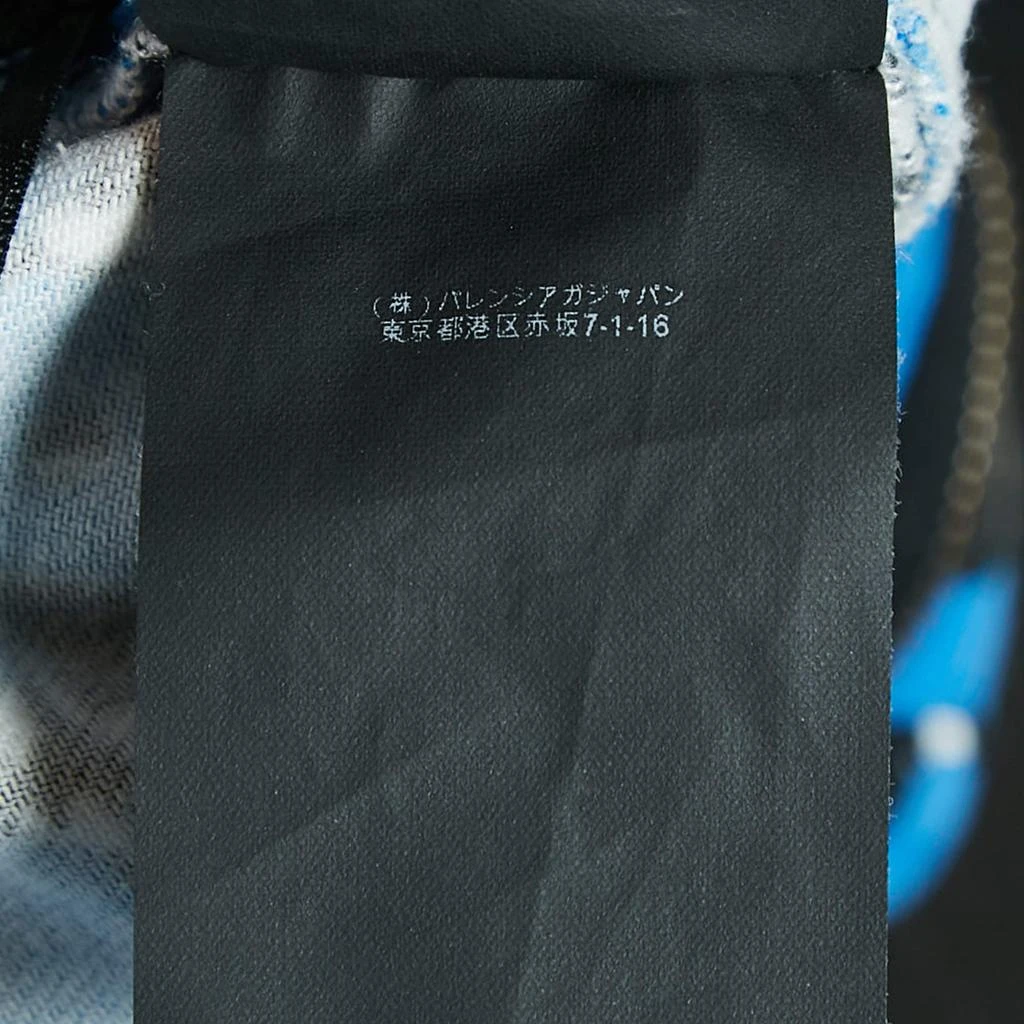 Balenciaga Balenciaga Blue Printed Denim Skinny Jeans S Waist 30" 6