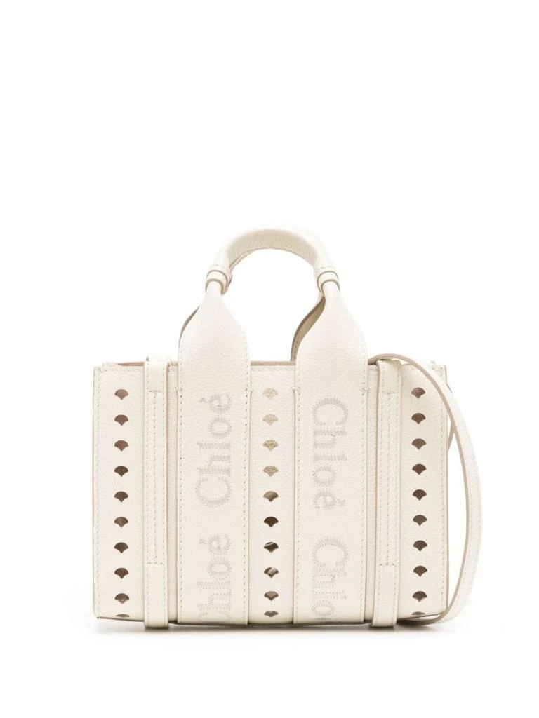 Chloé CHLOÉ - Woody Small Leather Tote 1