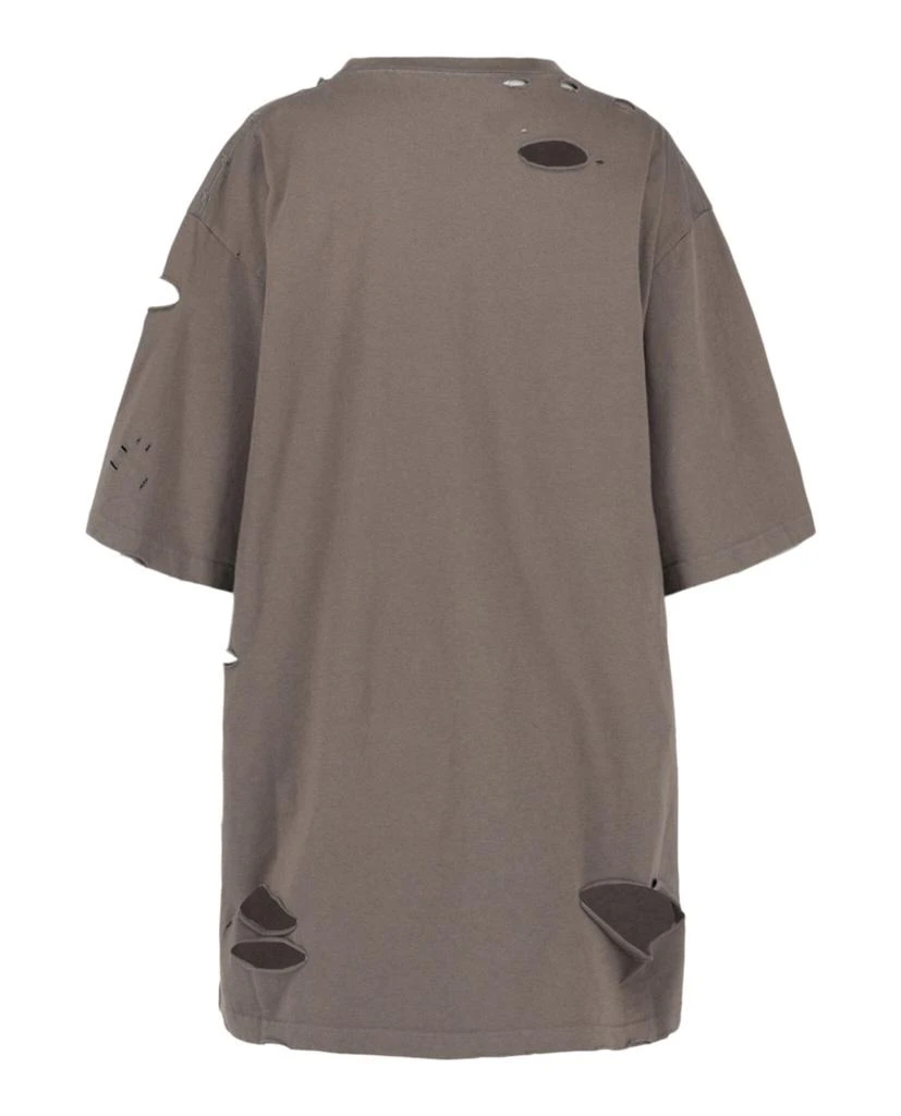 Balenciaga Distressed Graphic T-Shirt 2