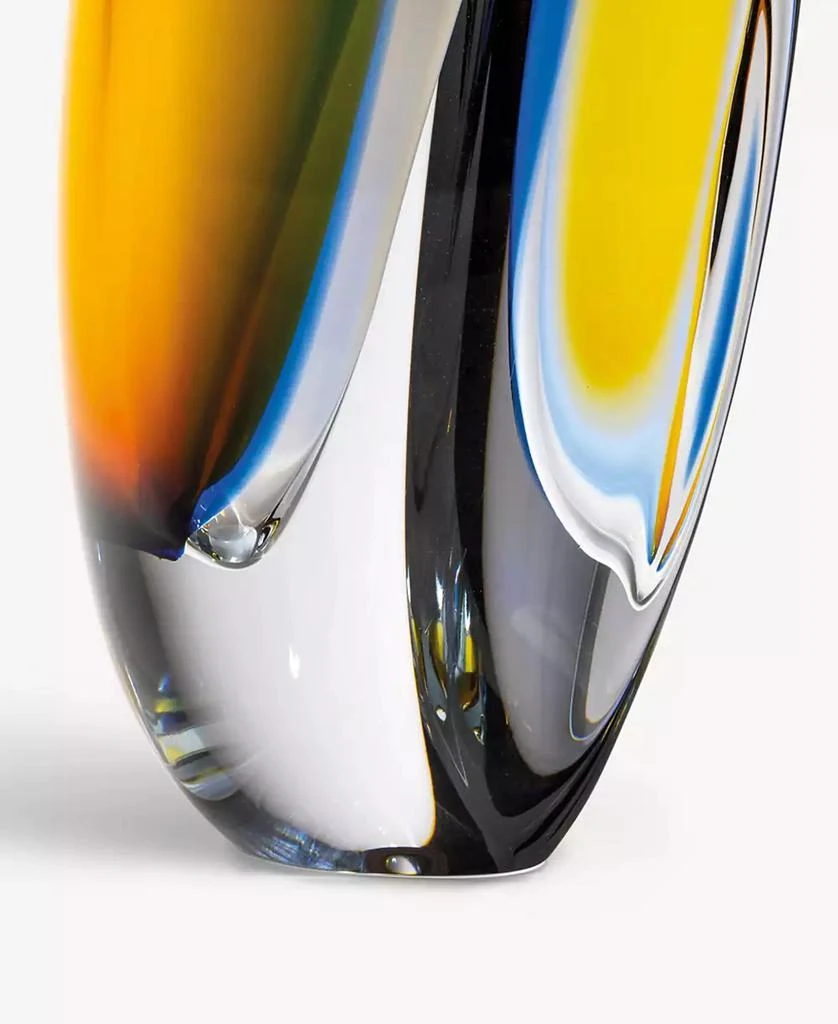 Kosta Boda 12" Mirage XL Crystal glass Vase 4