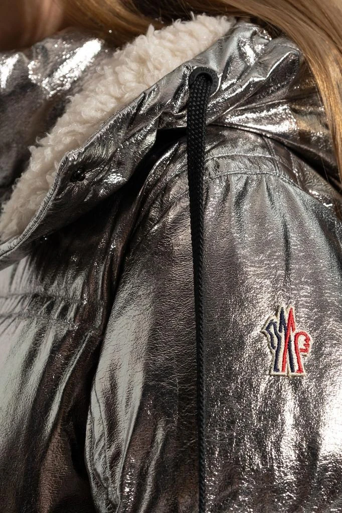 Moncler Moncler Grenoble Metallic Hooded Down Ski Jacket 4