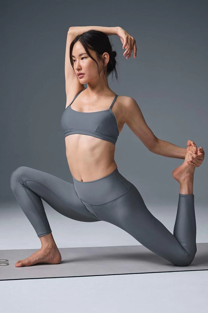 Alo 7/8 High-Waist Airlift Legging - Steel Grey 4
