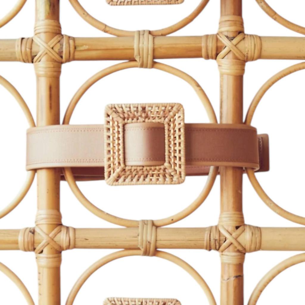 PAMELA MUNSON Pamela Munson - Rattan Buckle Belt