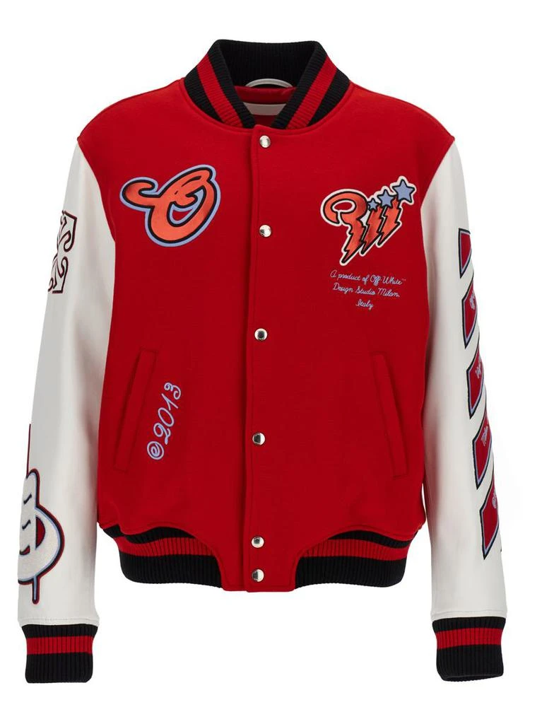Off-White Off-White 'Varsity' Bomber Jacket 1