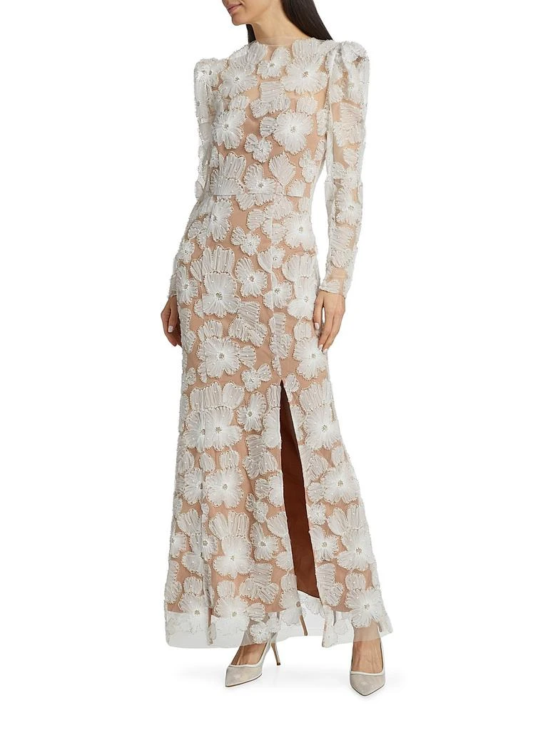 Elliatt The New Bride Darcy Embellished Mesh Gown 2