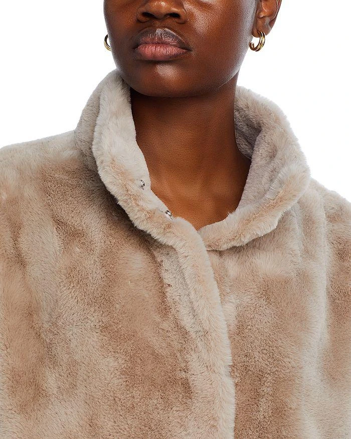Velvet by Graham & Spencer Faux Fur Snap Front Jacket 5