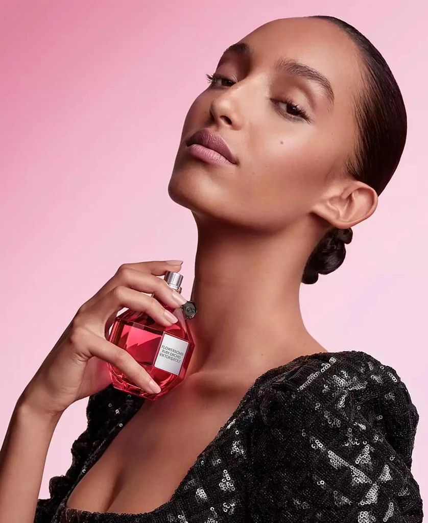 Viktor 
Rolf Flowerbomb Ruby Orchid Eau de Parfum, 3.4 oz. 4